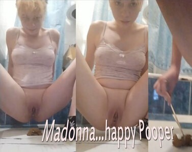 Hot 20 y.o. Nurse Madonna Pooping...