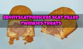 Ebony Scat Princess makes Kaviar filled Twinkies